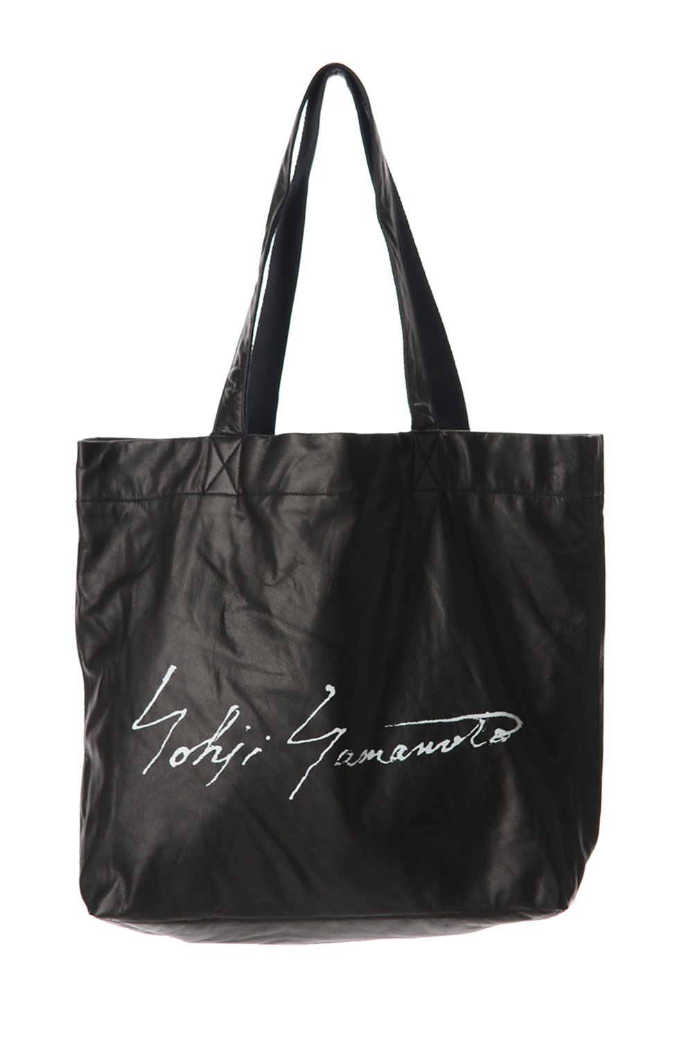 LOGO Print leather Tote bag