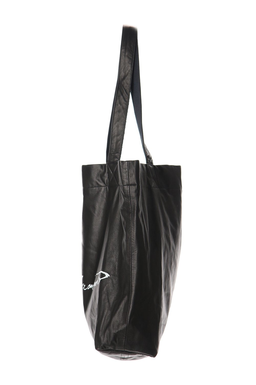LOGO Print leather Tote bag