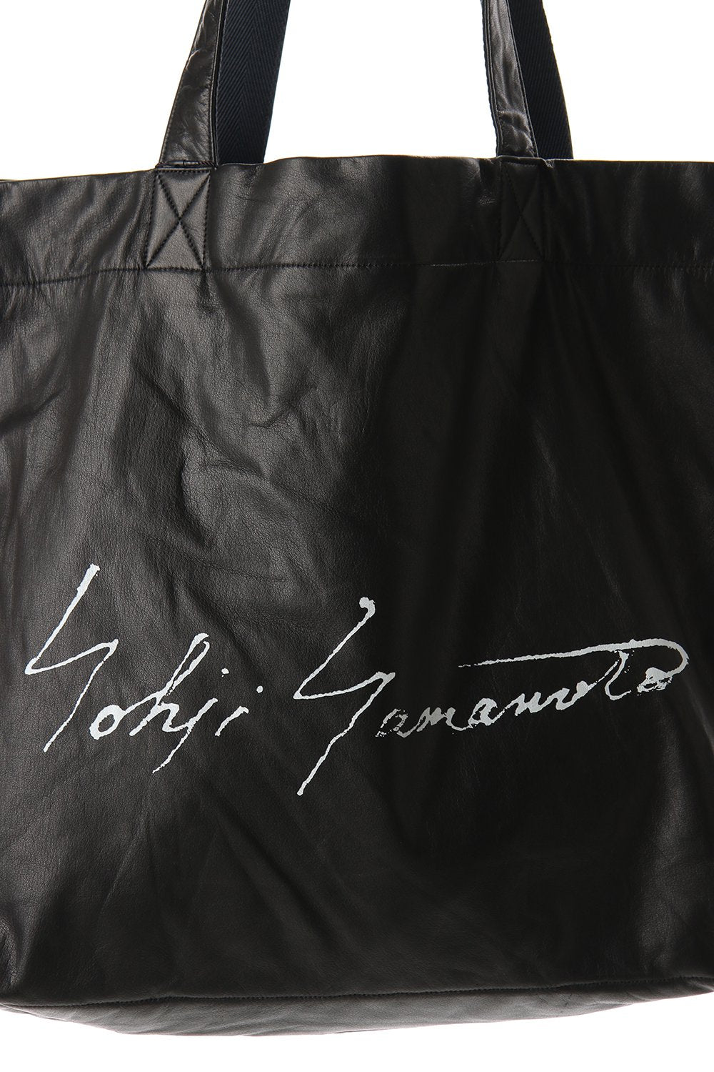 LOGO Print leather Tote bag