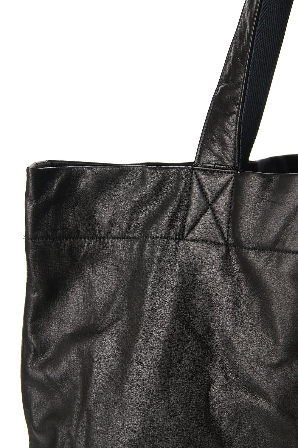LOGO Print leather Tote bag