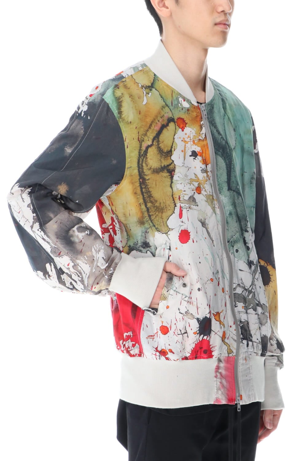 Oversized Bomber Jacket