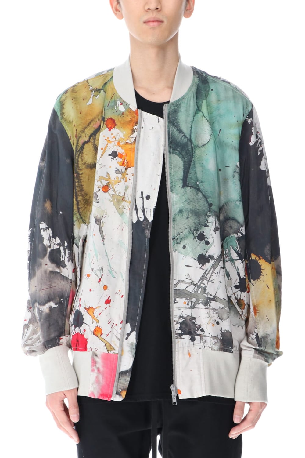 Oversized Bomber Jacket