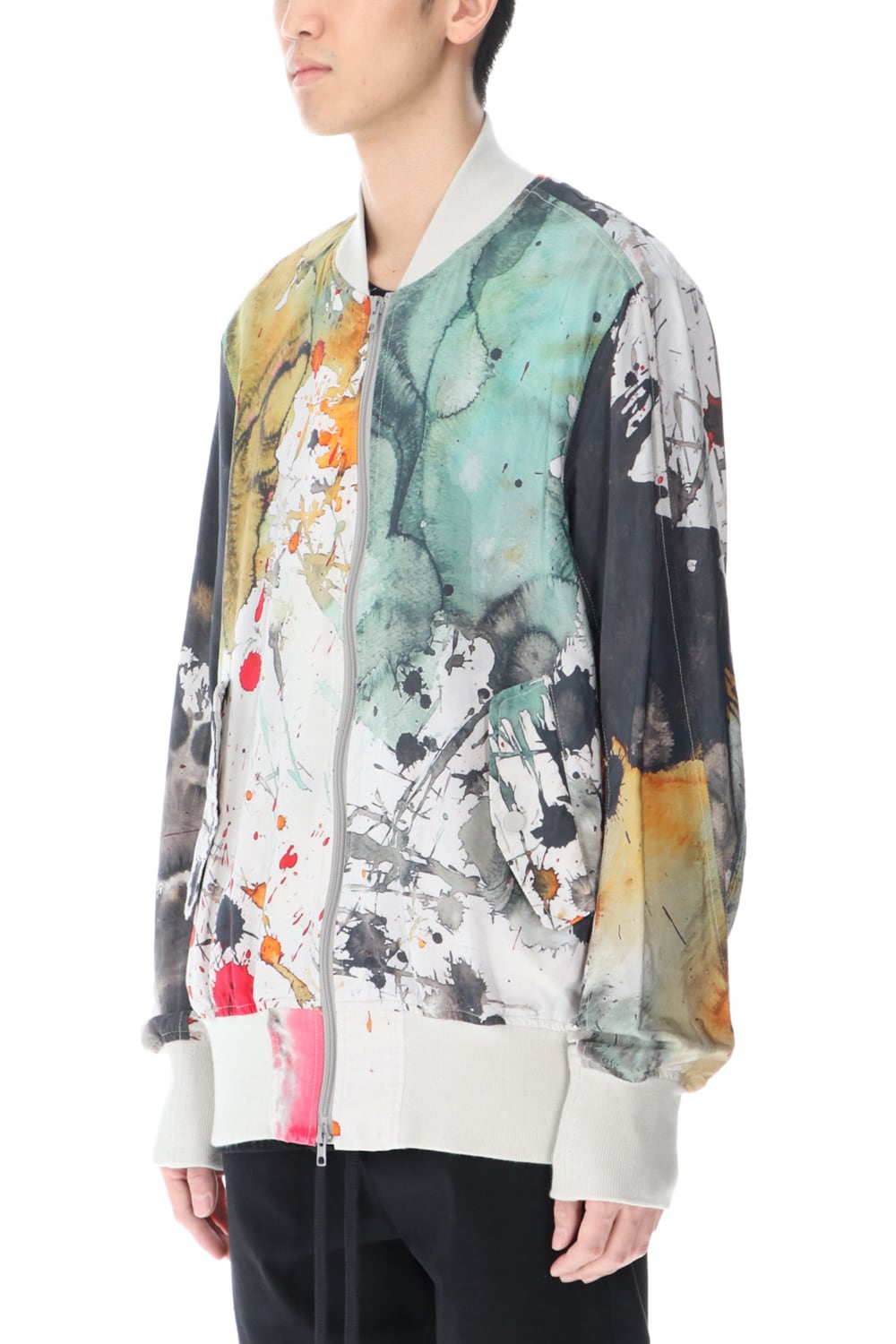 Oversized Bomber Jacket