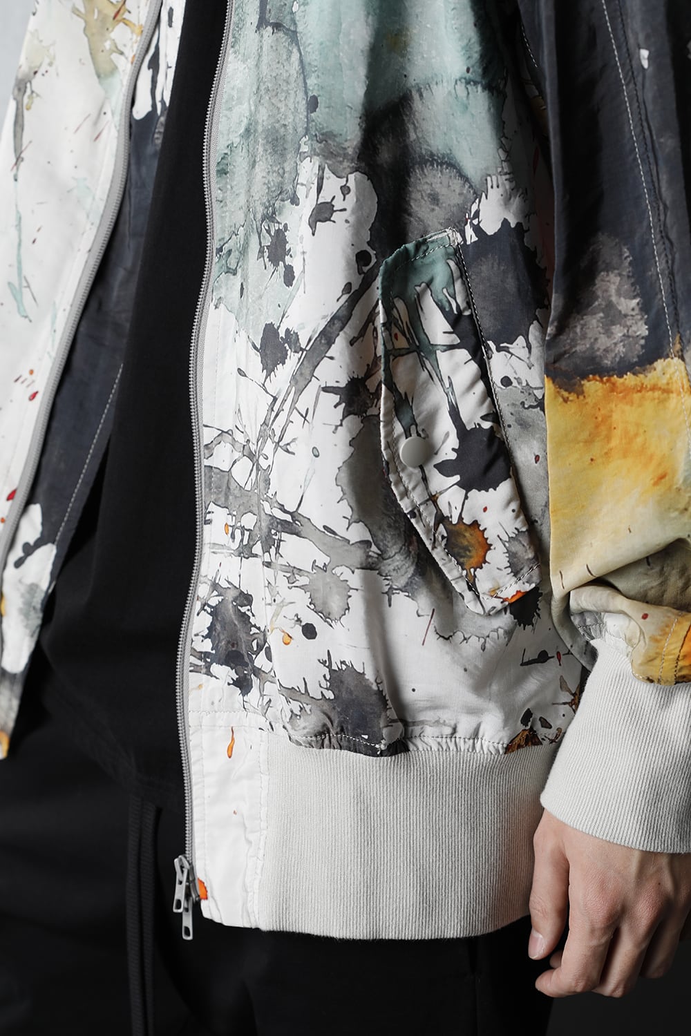 Oversized Bomber Jacket