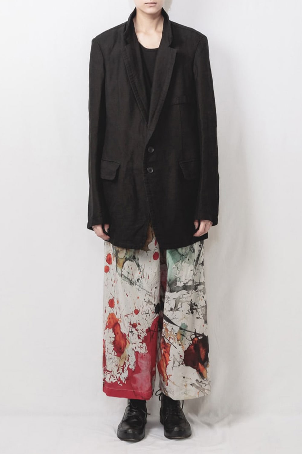 Cropped Wide Easy Pants