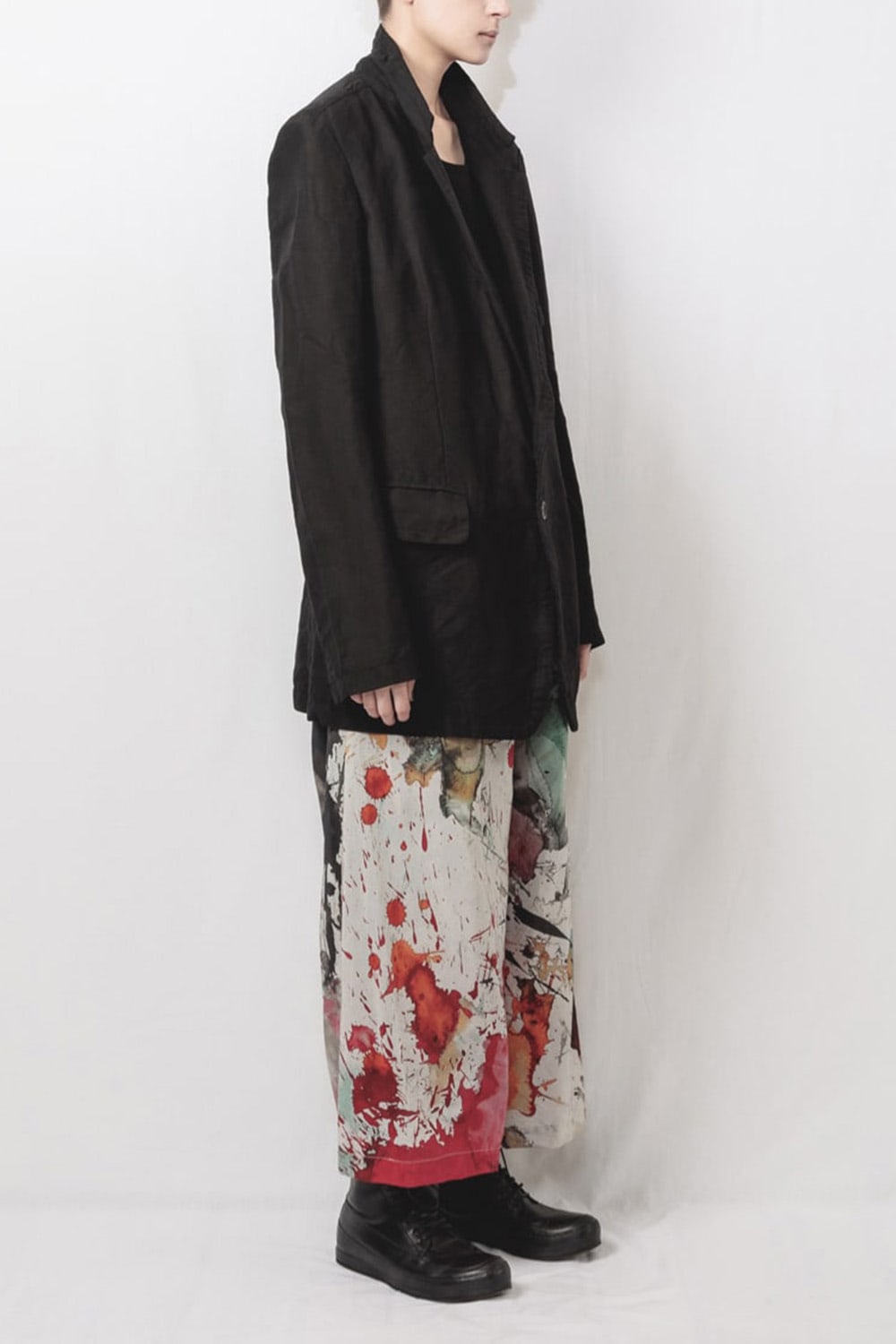 Cropped Wide Easy Pants