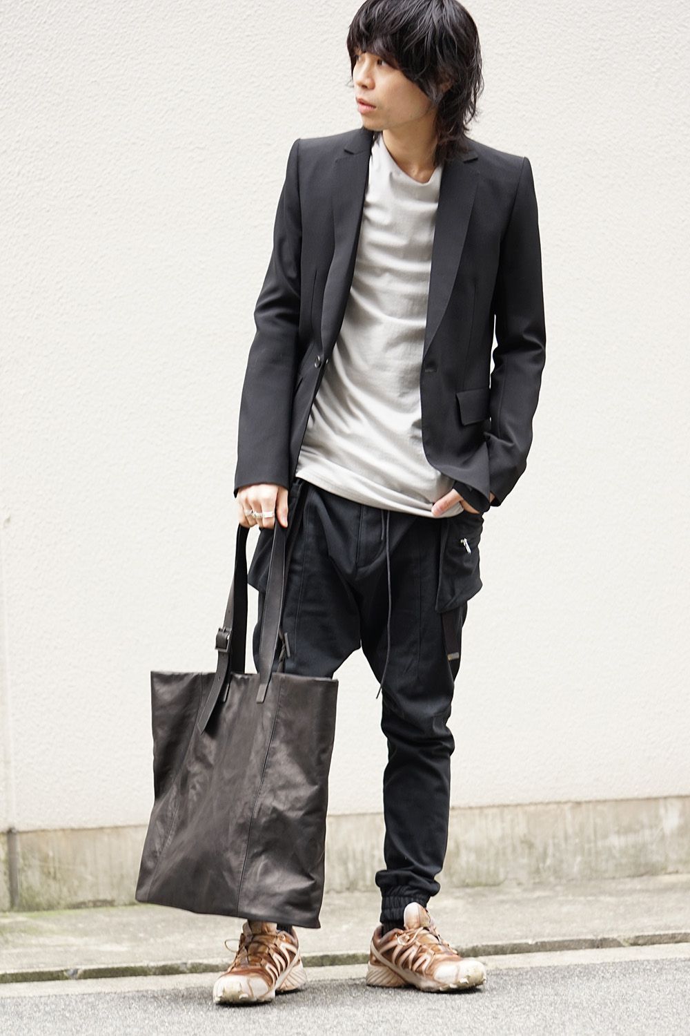 Leather Tote Bag Large io-08-009