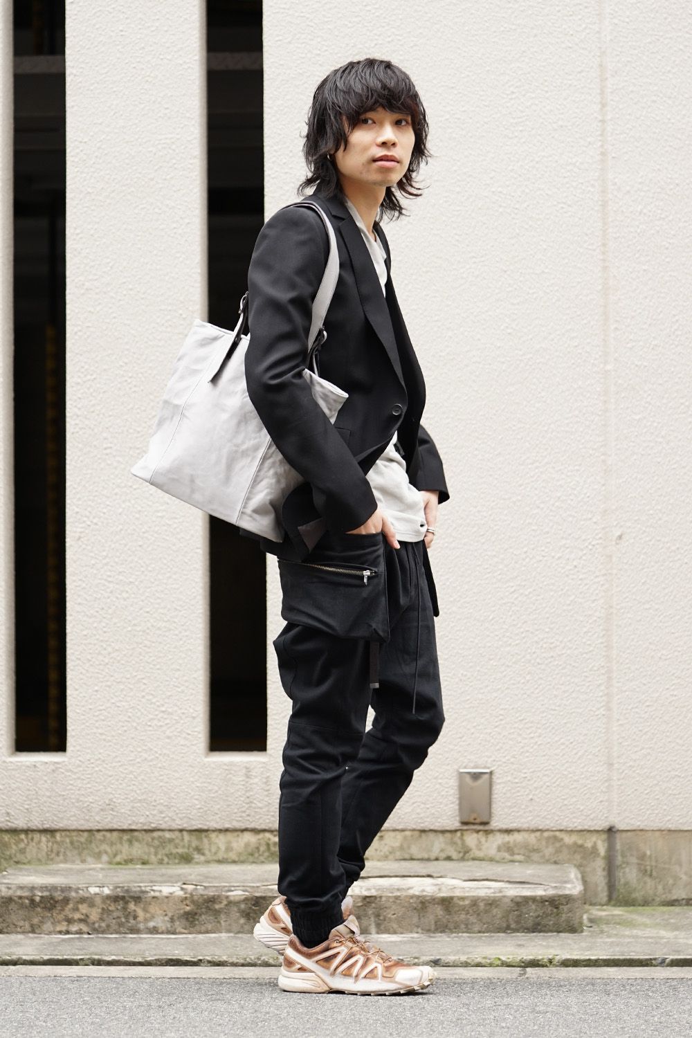 Leather Tote Bag Small io-08-009-Small