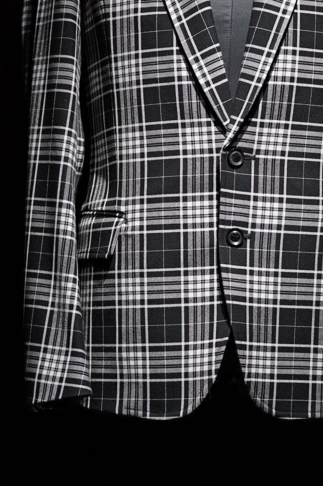 16AW Tartan Check Stretch