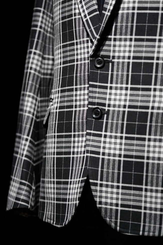 16AW Tartan Check Stretch