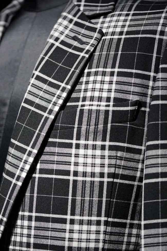 16AW Tartan Check Stretch