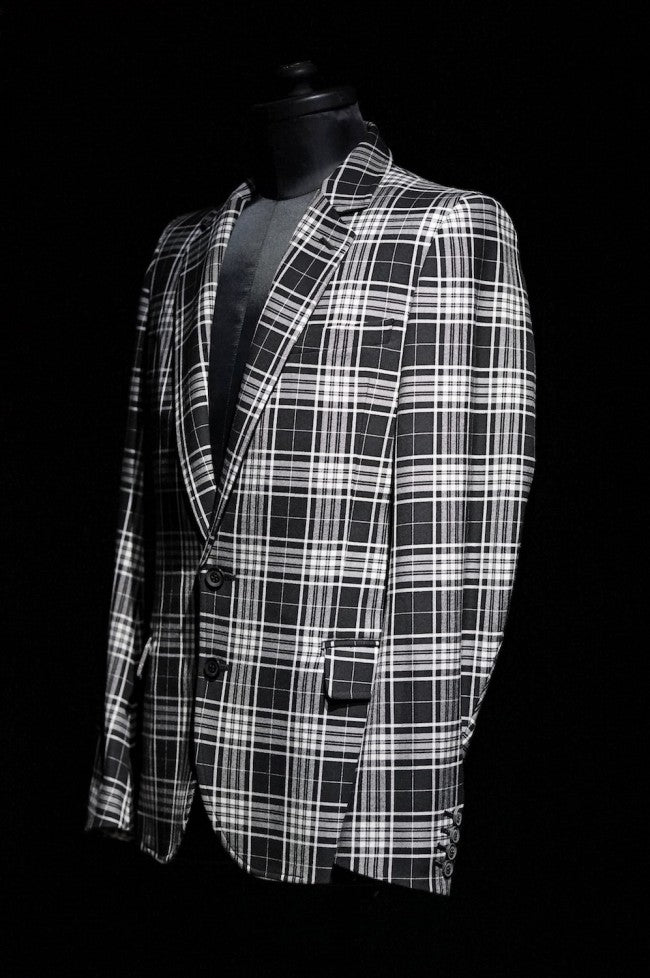 16AW Tartan Check Stretch