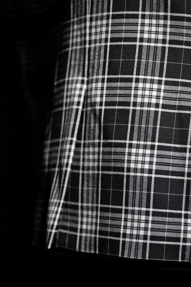 16AW Tartan Check Stretch