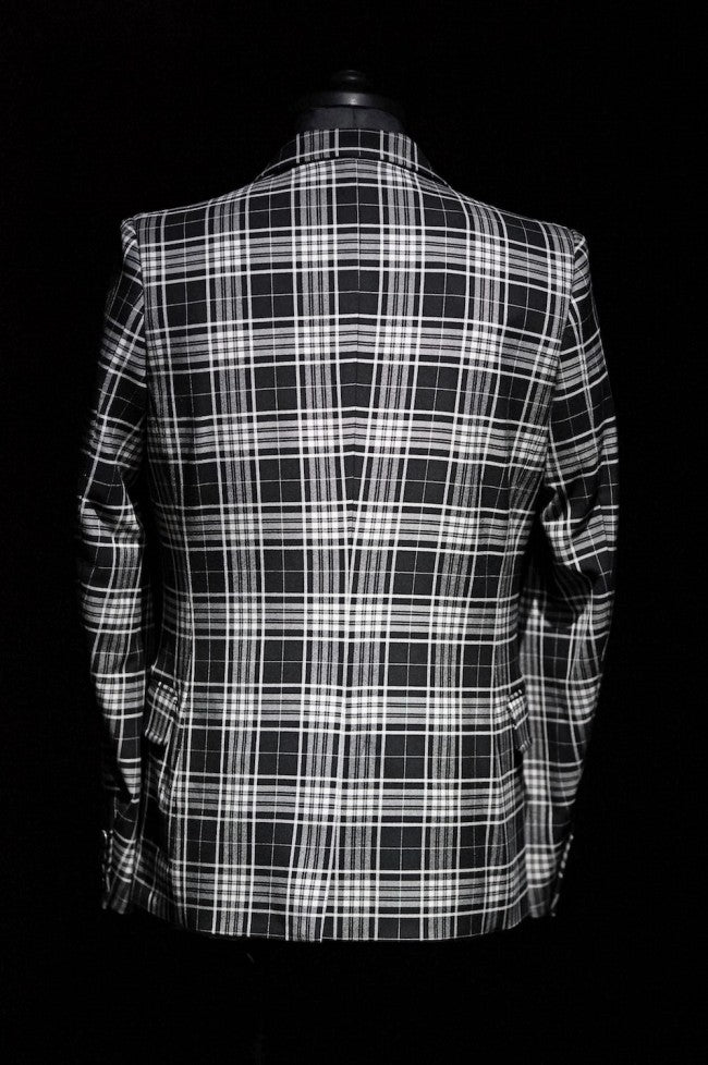 16AW Tartan Check Stretch