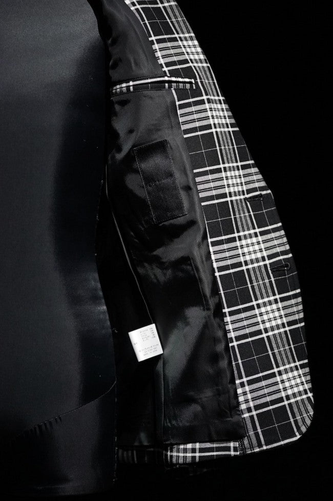 16AW Tartan Check Stretch