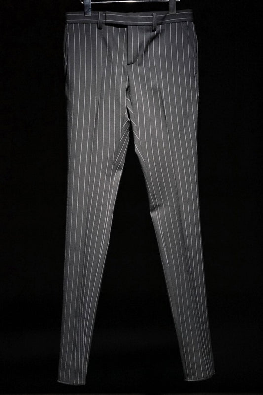 16AW 2WAY Pinstripe Stretch Slacks