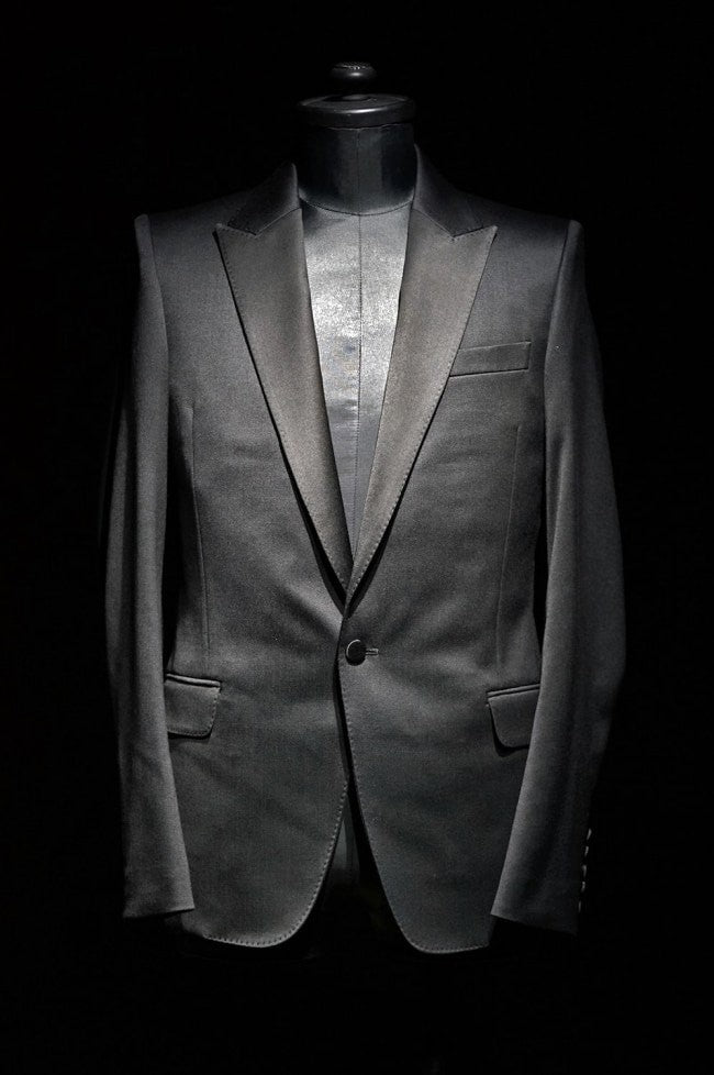 16AW Tuxedo Cloth Stretch 1B Tailored Jacket