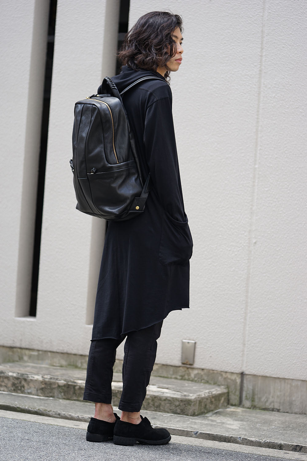 Functional Ruck Goat Leather