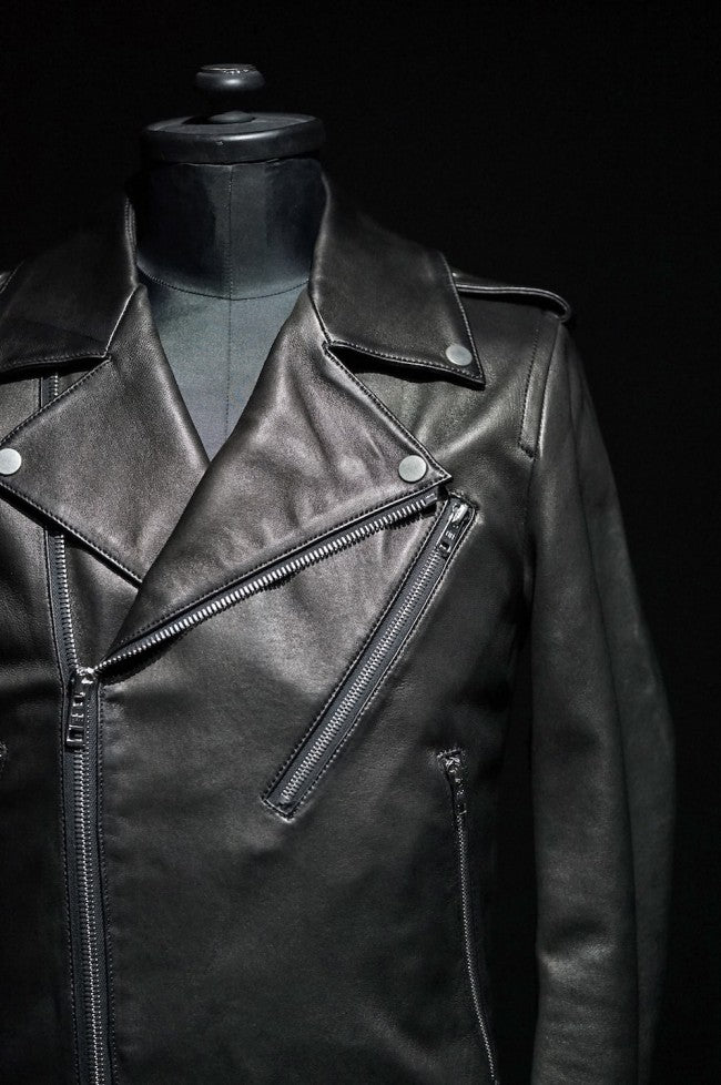 16AW Bonding Lamb Leather Jacket