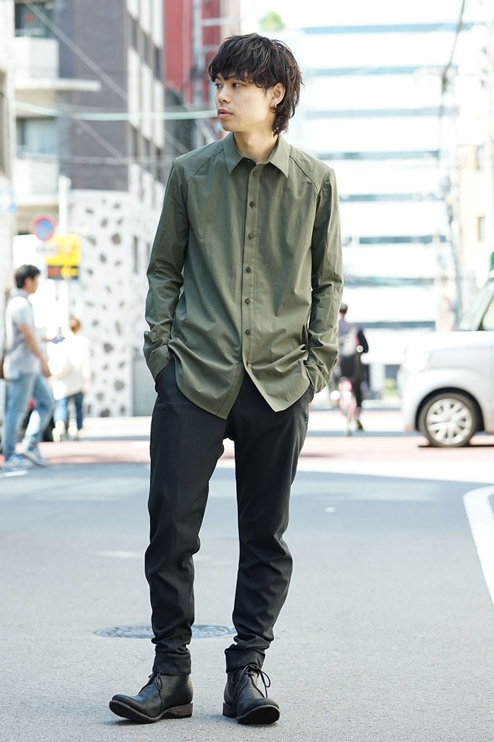 Shirt cotton stretch