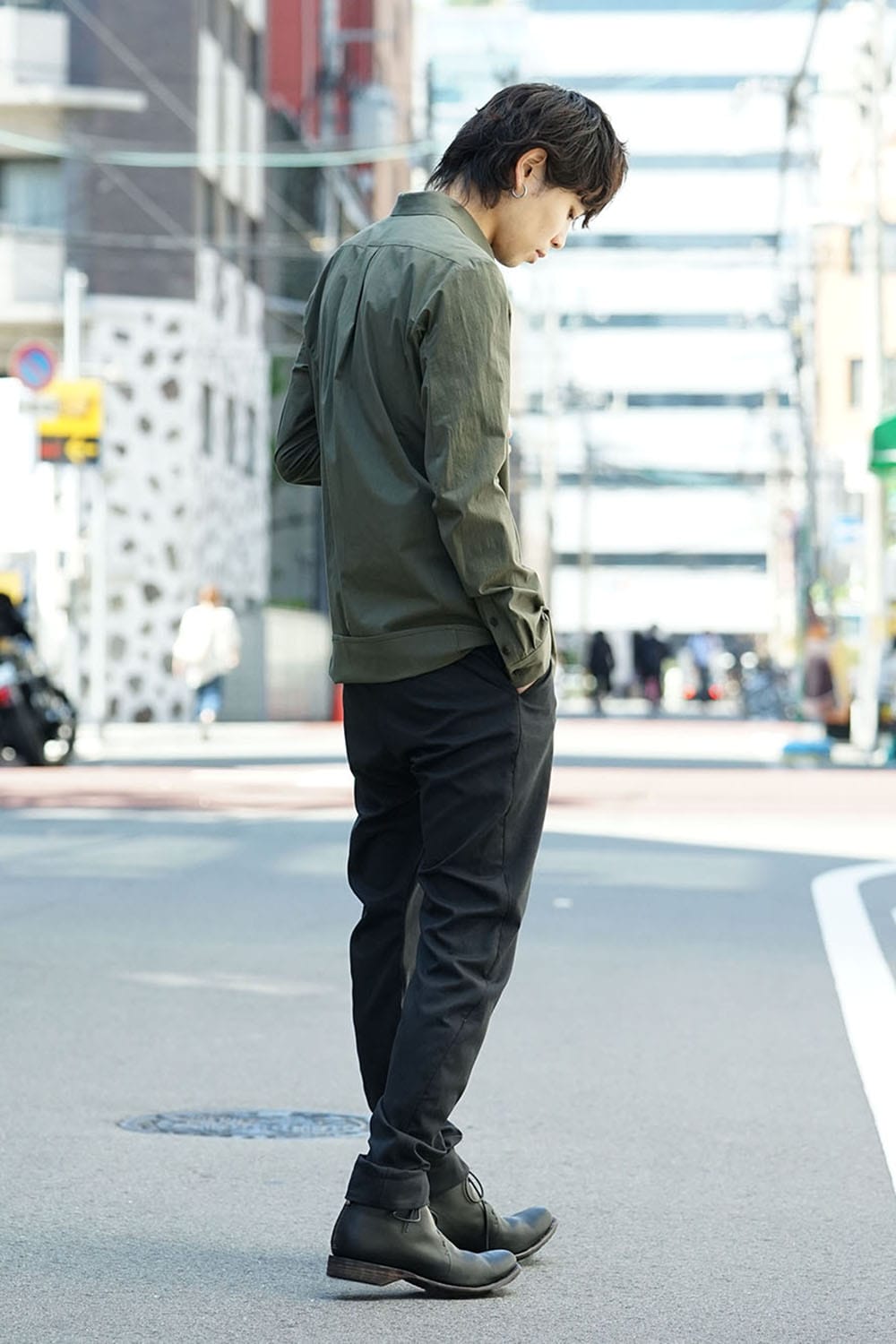 Shirt cotton stretch