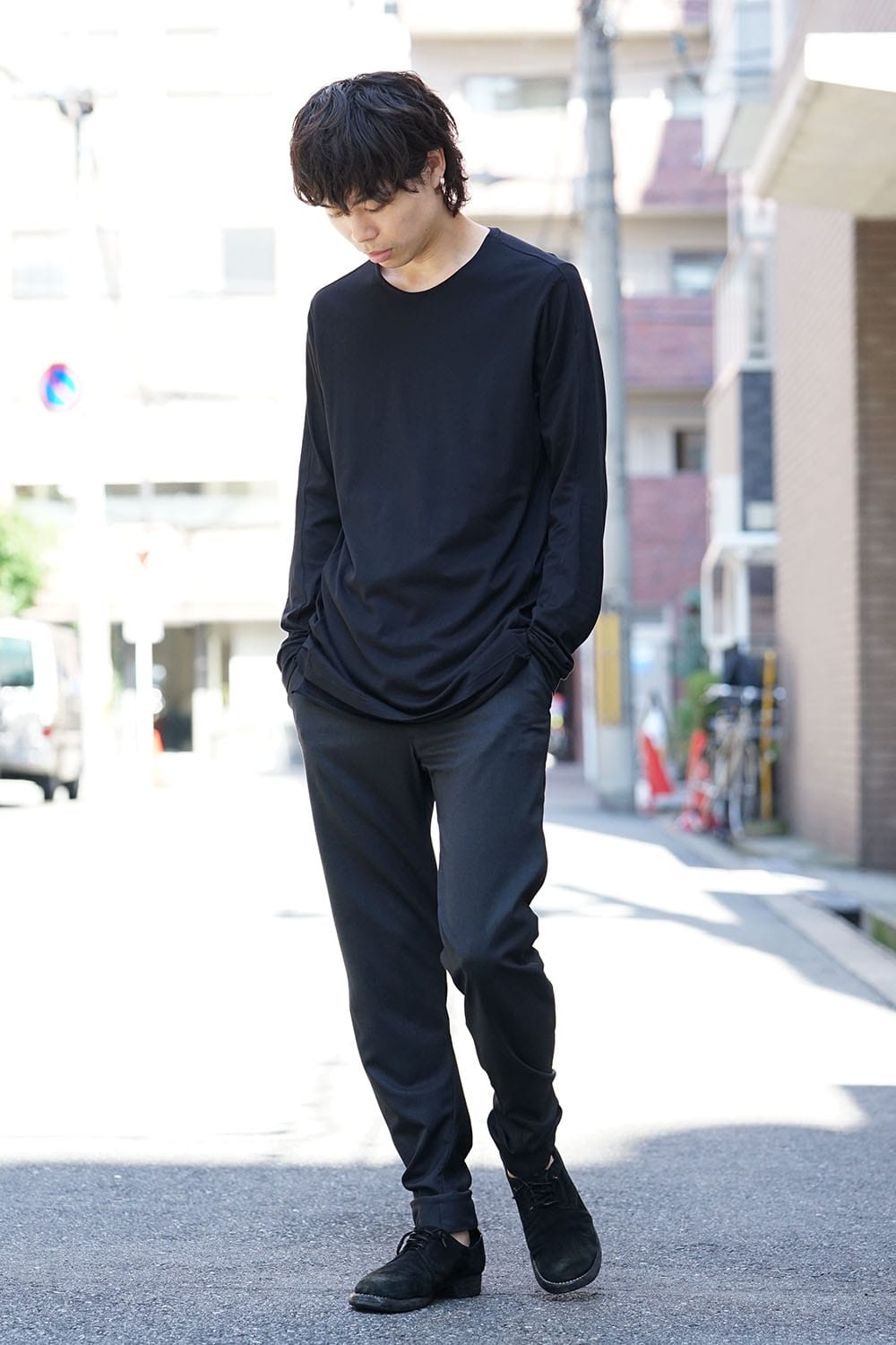 Long sleeve indian cotton jersey (SUVIN)