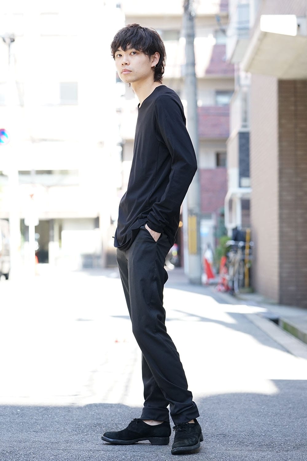 Long sleeve indian cotton jersey (SUVIN)