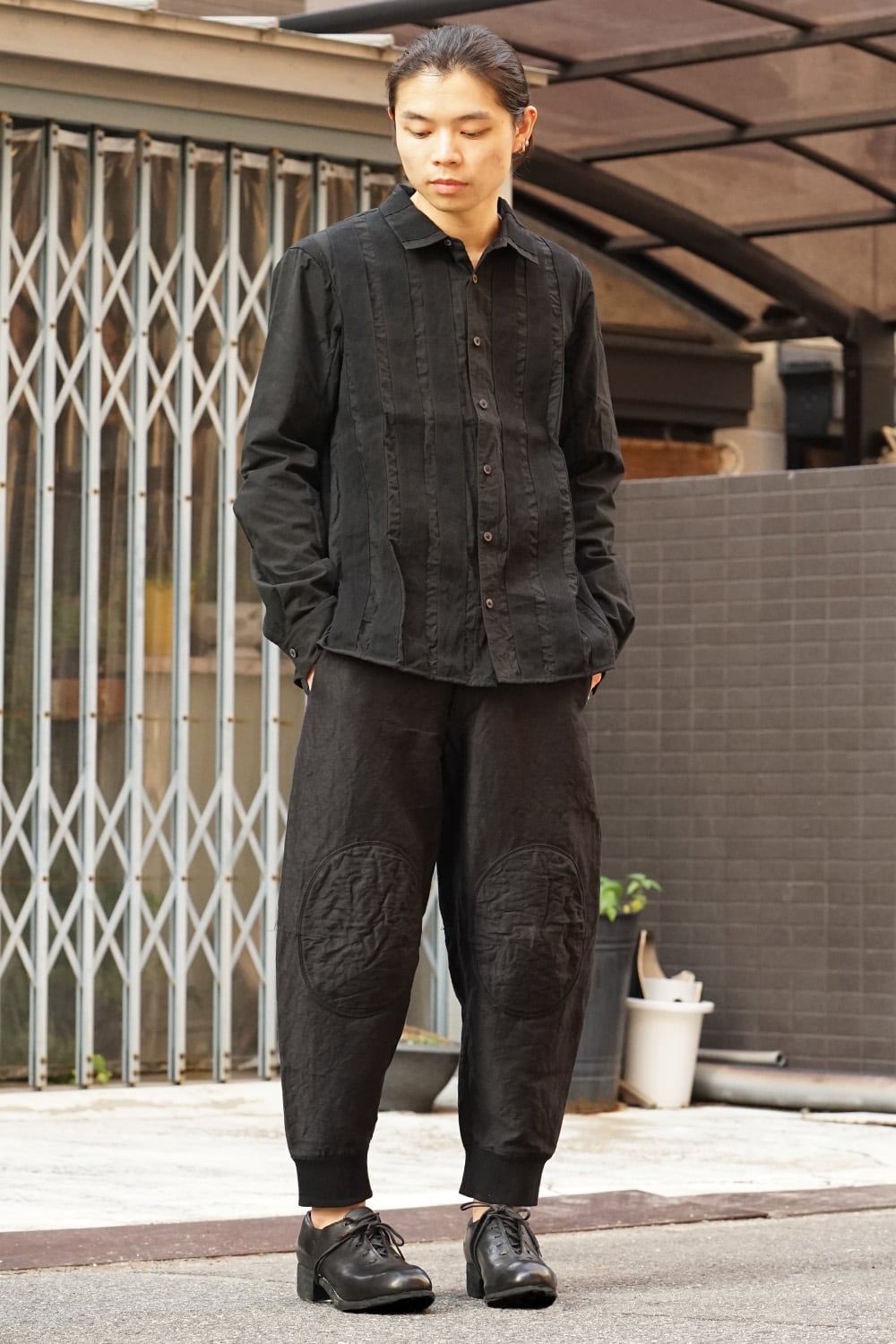 Knee Patch Rib Pants