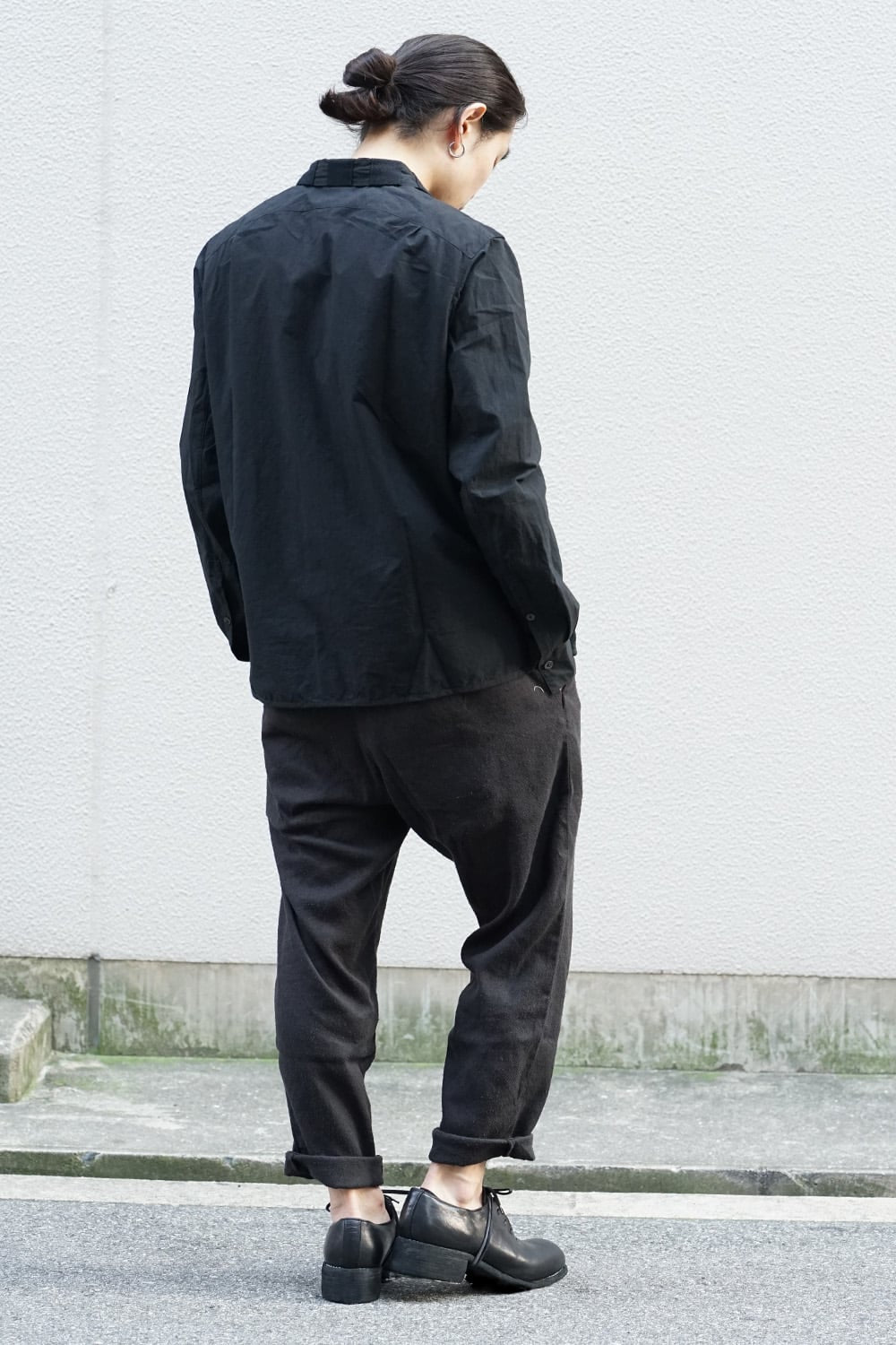 Linen Silk Slim Pants