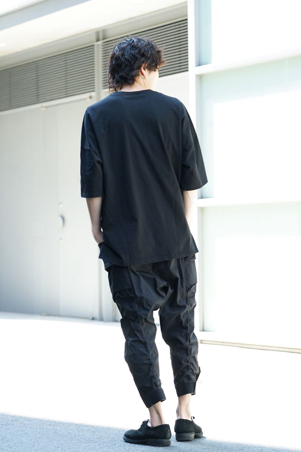 Water-repellent Cotton Gather Pants 