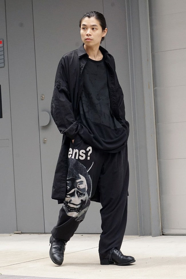 Black Scandal Draw String Pants