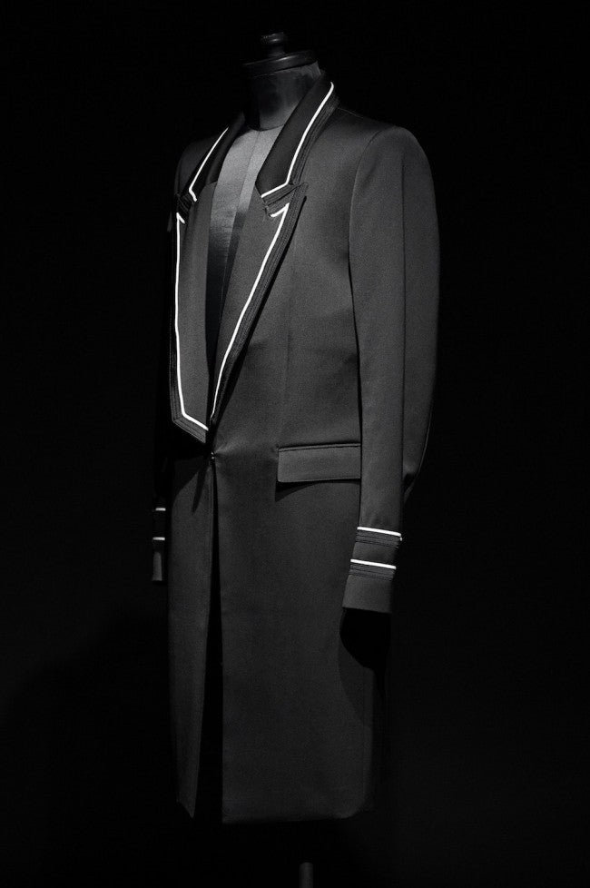 GalaabenD 16PS Tuxedo Cloth Long Jacket BLK×WHT