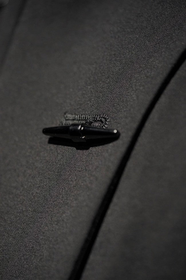 GalaabenD  16SS Matt Power Stretch Napoleon Jacket BLACK