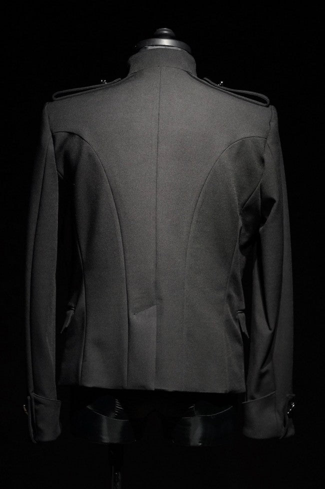 GalaabenD  16SS Matt Power Stretch Napoleon Jacket BLACK