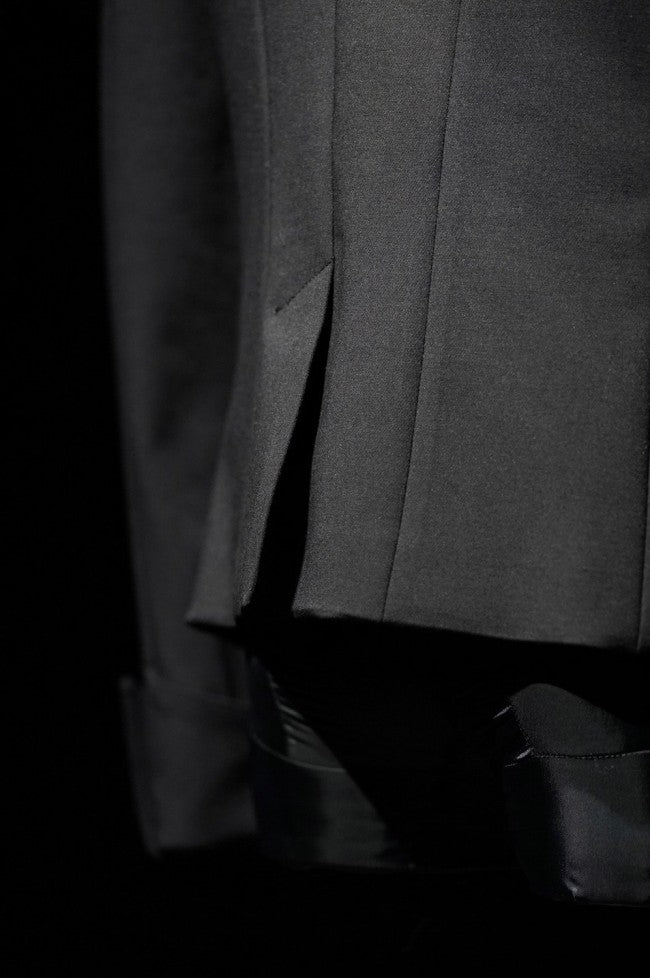 GalaabenD  16SS Matt Power Stretch Napoleon Jacket BLACK