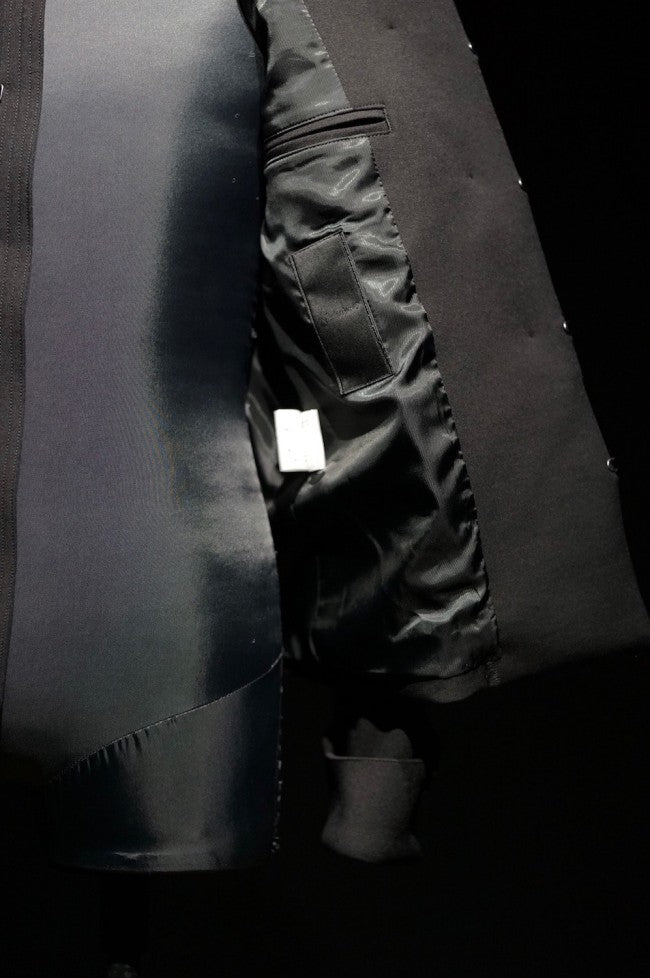 GalaabenD  16SS Matt Power Stretch Napoleon Jacket BLACK