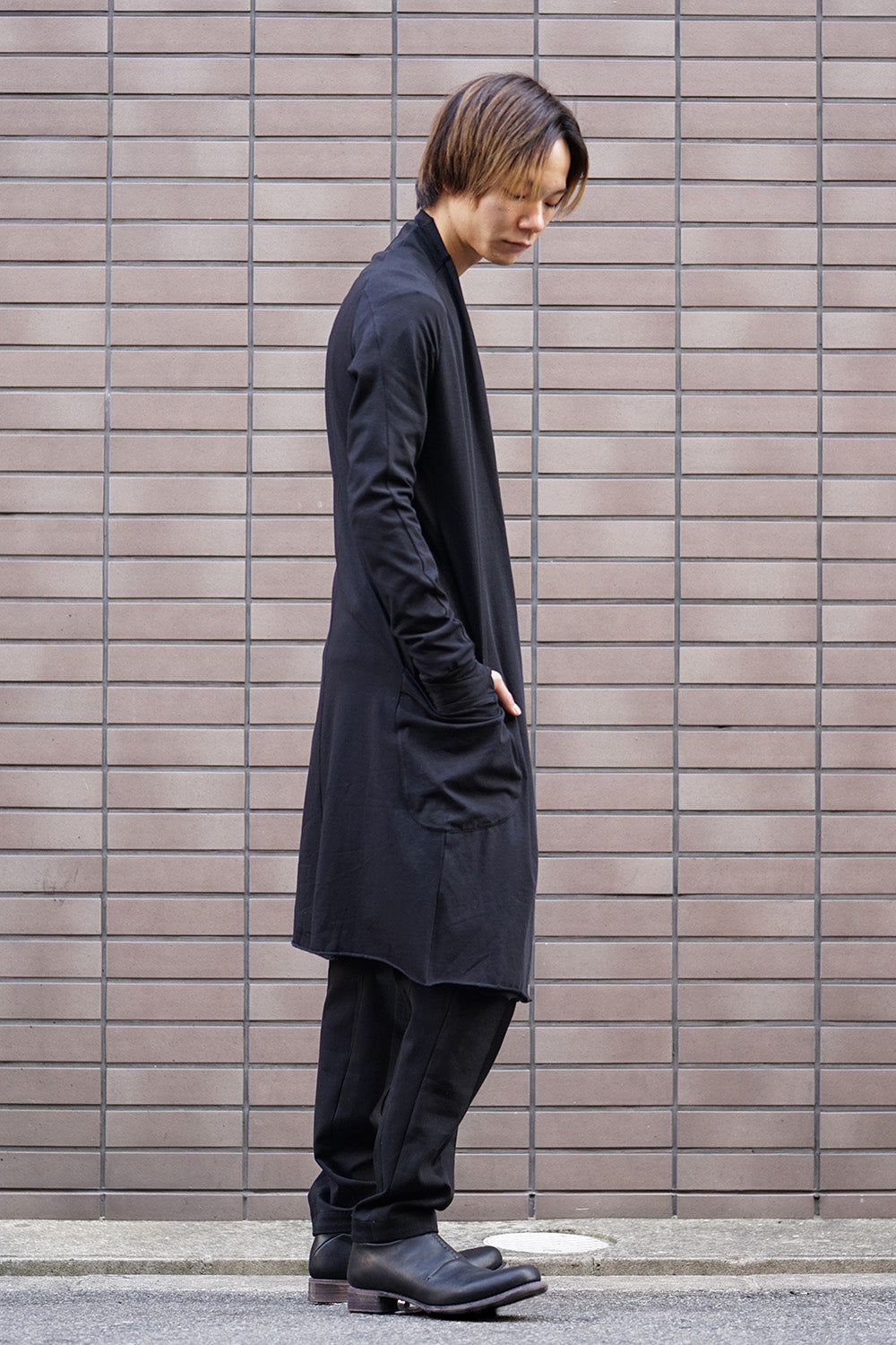 Relax pants cotton linen stripe