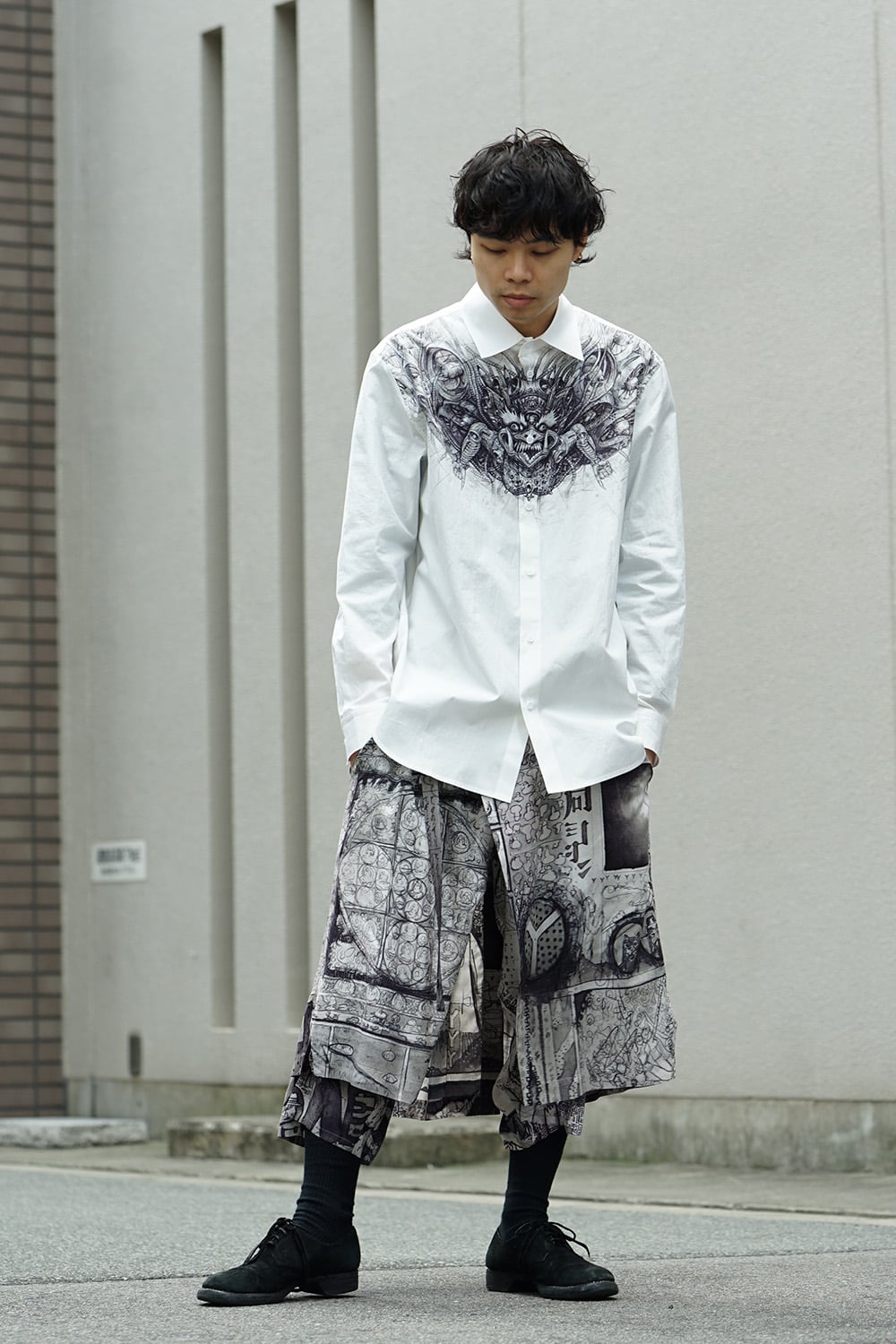 Plain shirt (YASUTO SASADA)