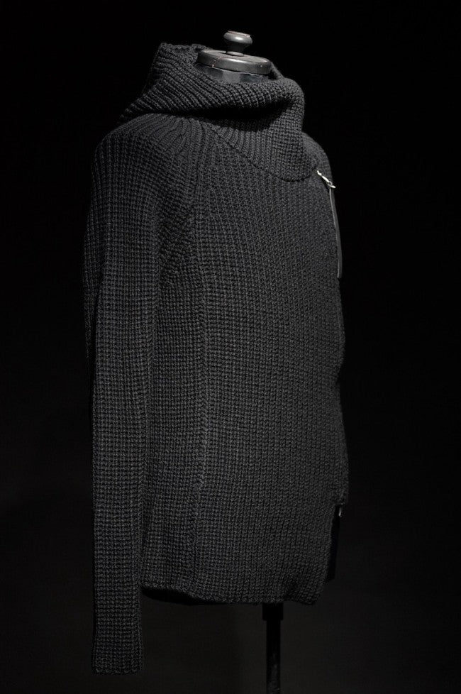 16AW Single Sleeve Knit Cape