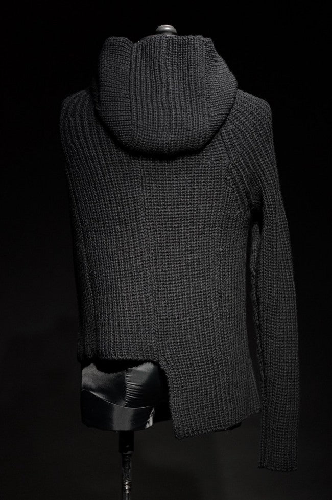 16AW Single Sleeve Knit Cape