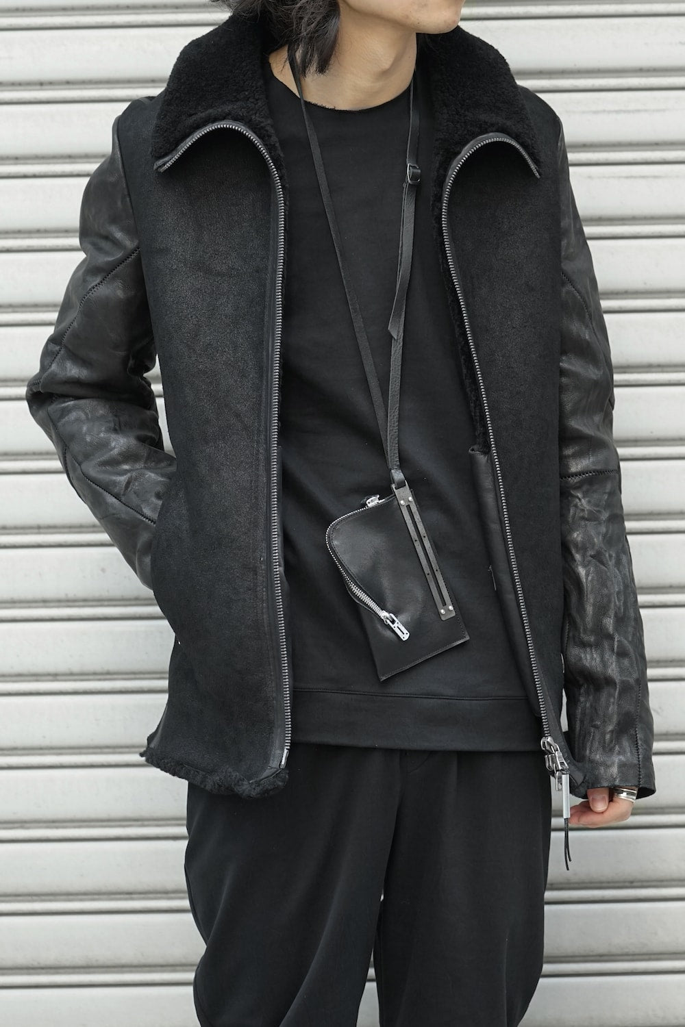 Horse Leather Neck Wallet