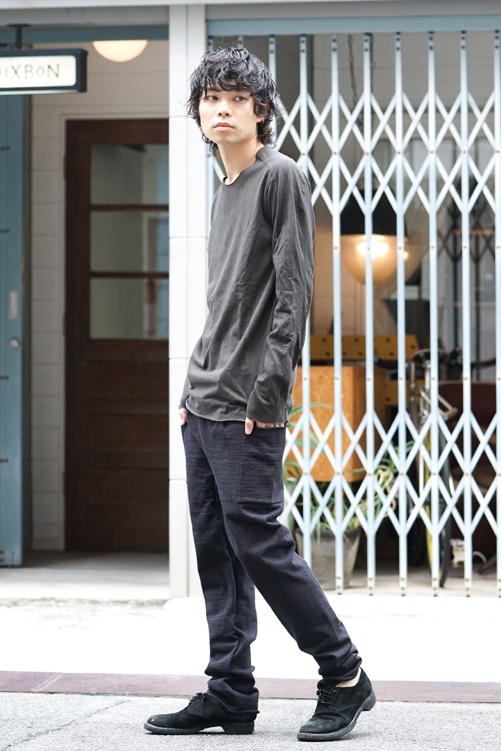 Heavy Jersey pants Black