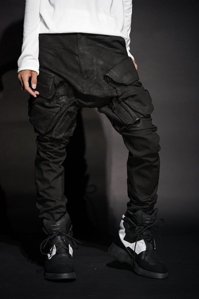 16AW Gas Mask Cargo Pants