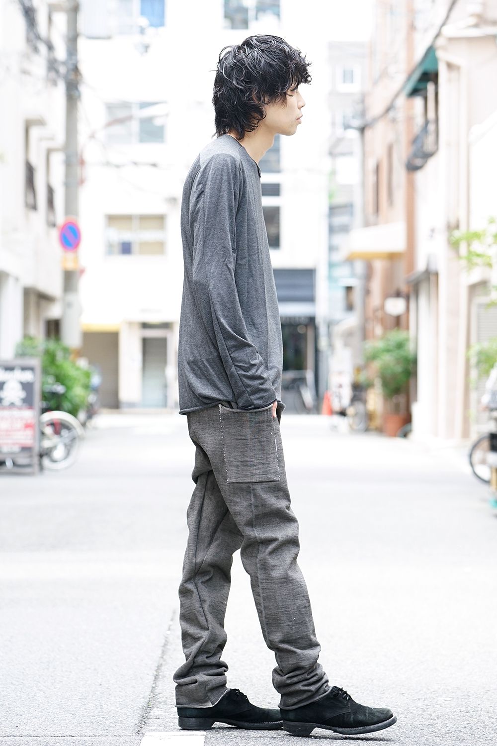 Heavy Jersey Pants Carbon