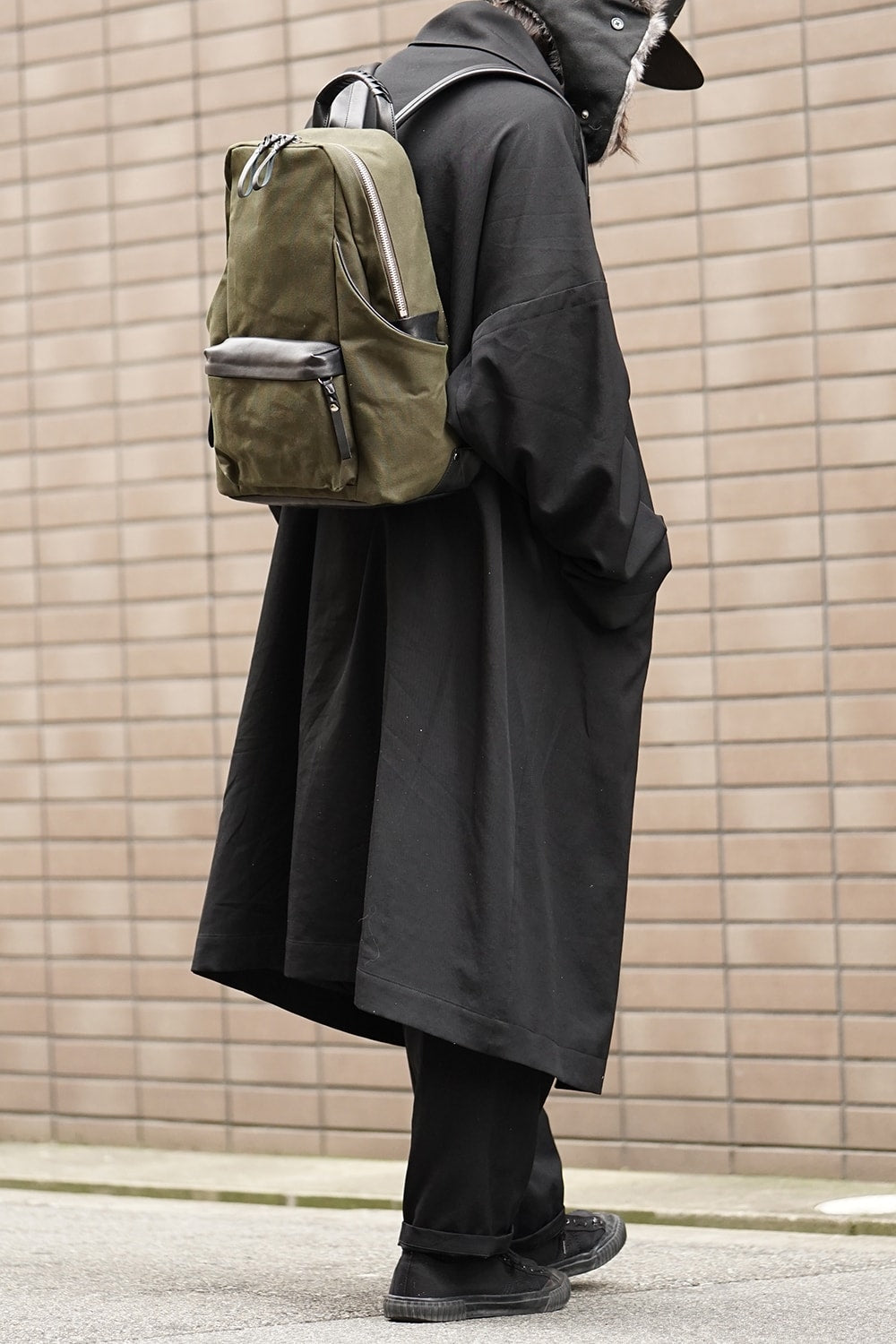 Tower Ruck - Canvas × Cow Leather