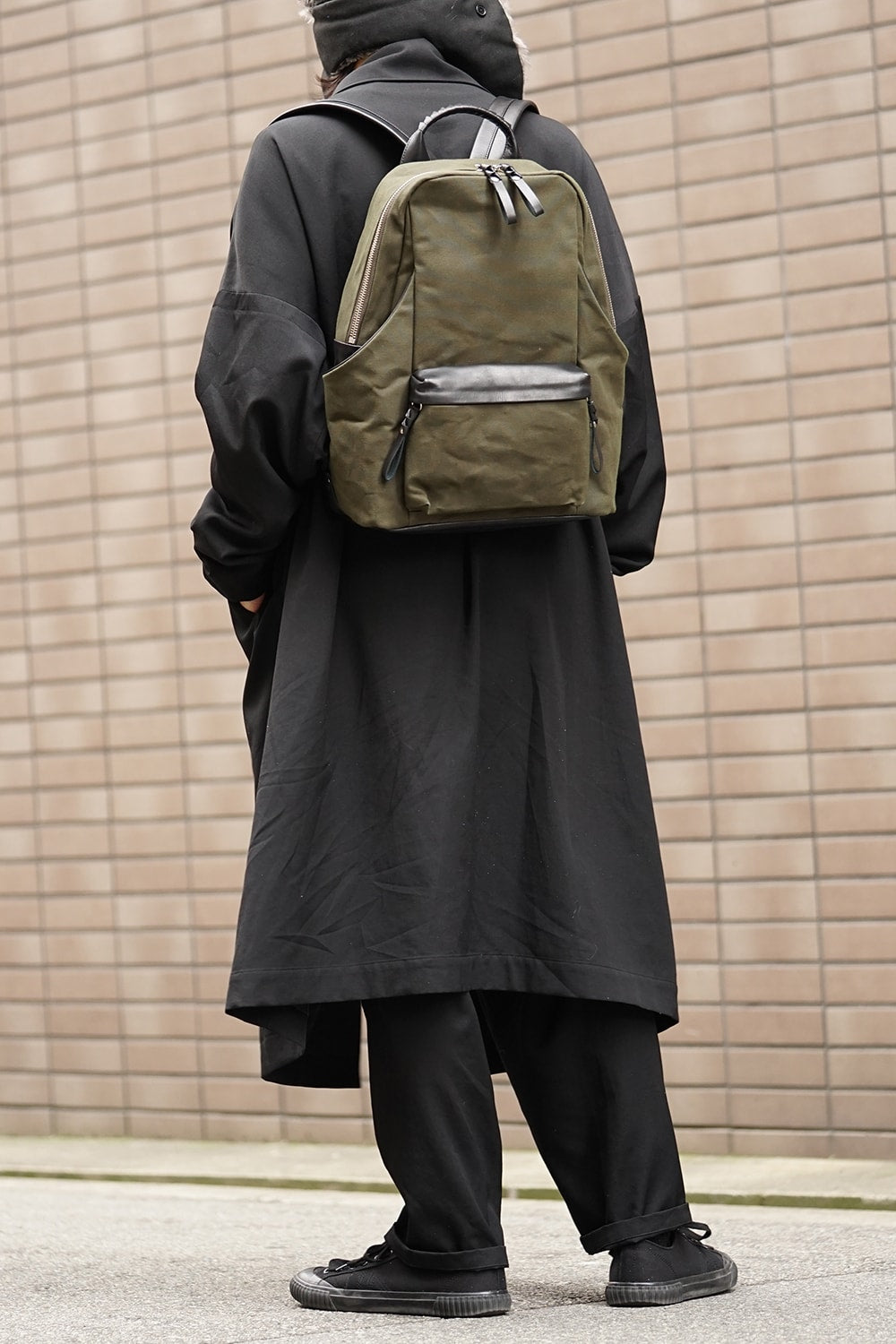 Tower Ruck - Canvas × Cow Leather