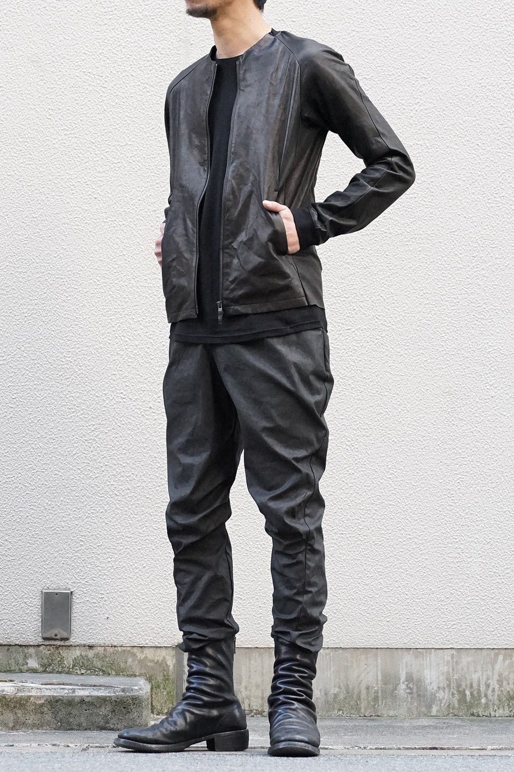 Jacket Deer Leather Black