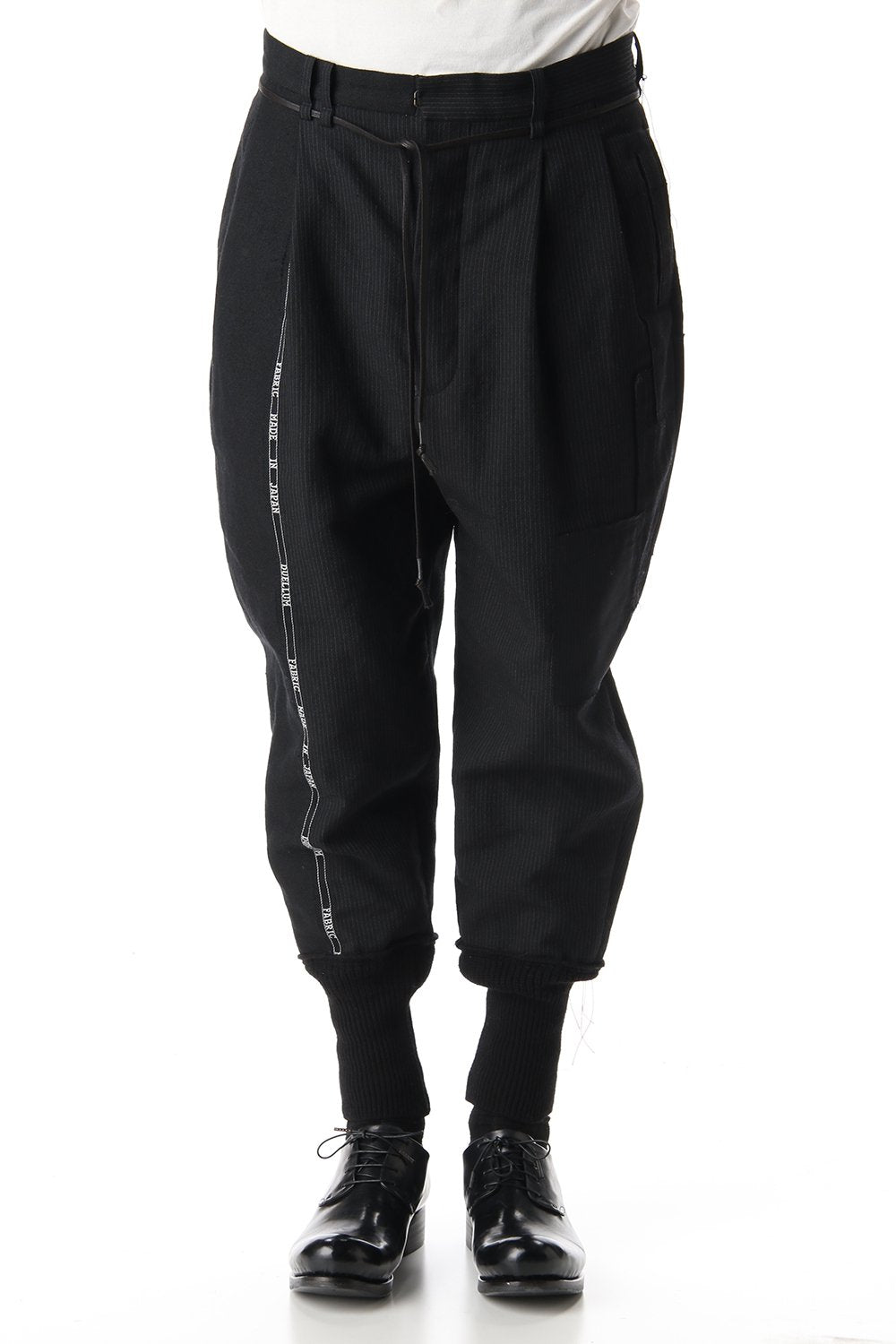 Patchwork Jodhpers Ribbed Pants