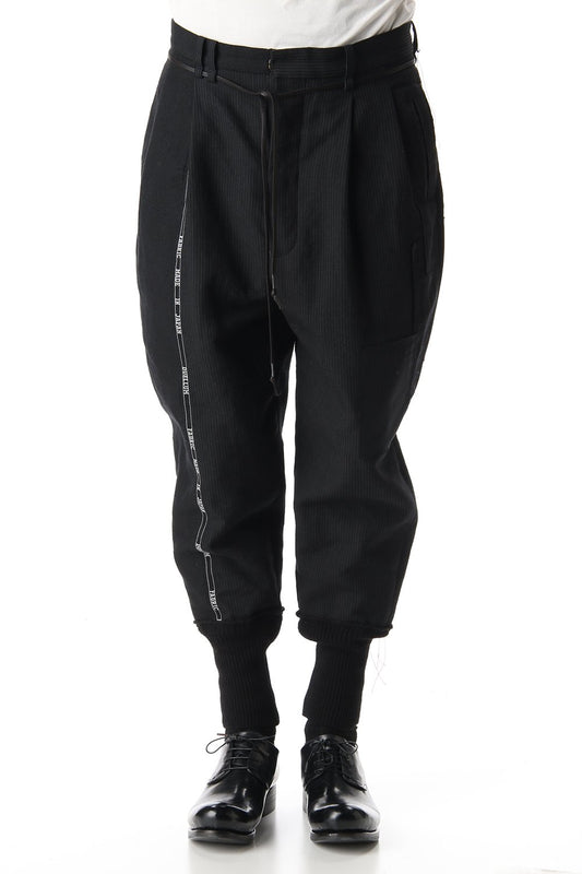 Patchwork Jodhpers Ribbed Pants