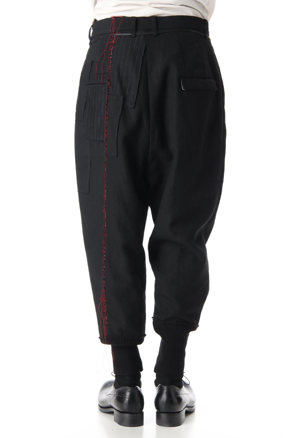 Patchwork Jodhpers Ribbed Pants